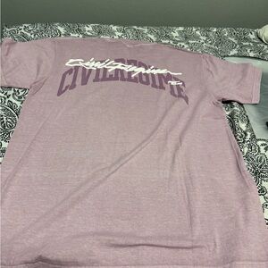 Purple civil regime T-Shirt